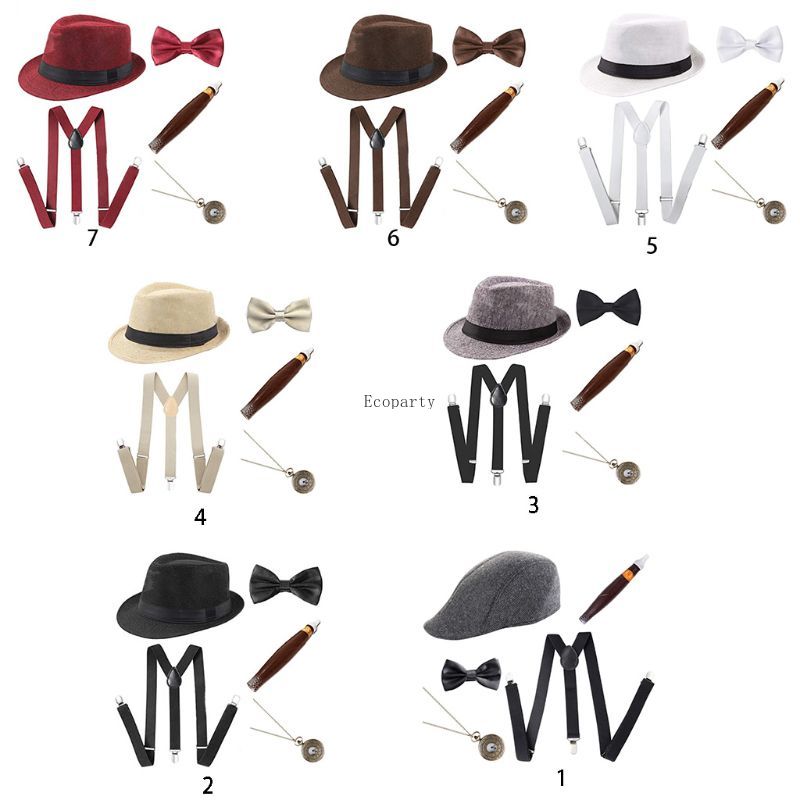 Mens Fashion In The 1920S - Disraze kaszkiety-klasyczne czapki Trilby kapelusz Fedora