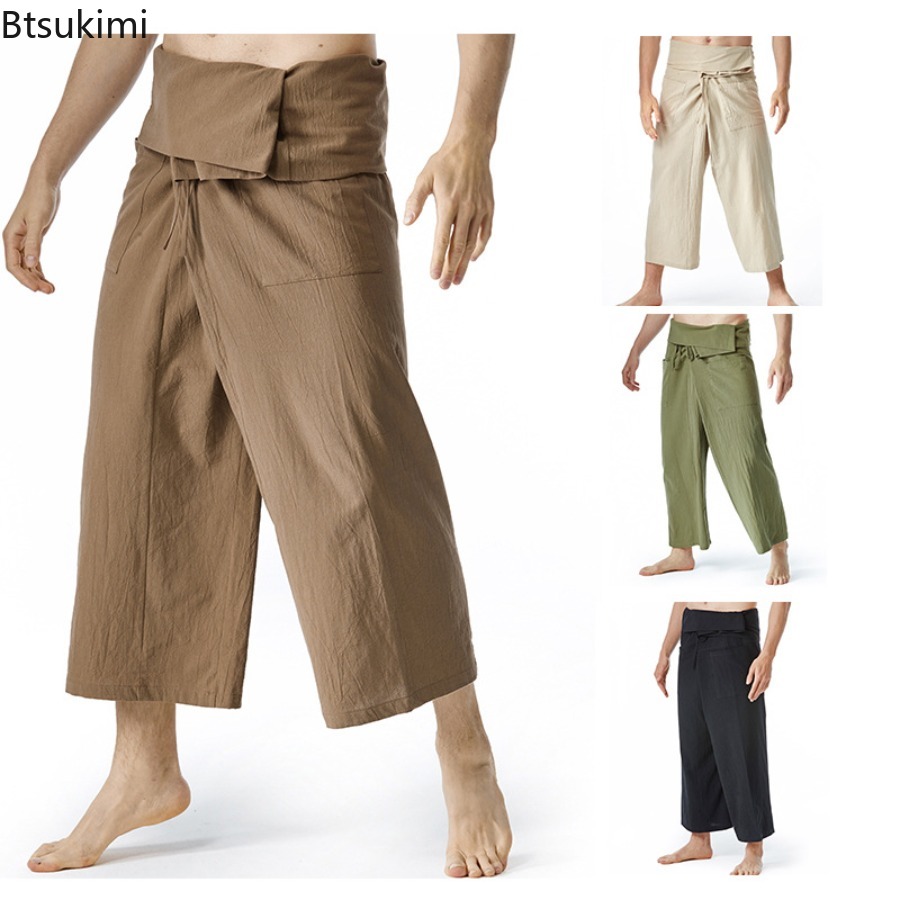 Mens Fashion Trend 2026 - Modne męskie spodnie typu rybak tajski