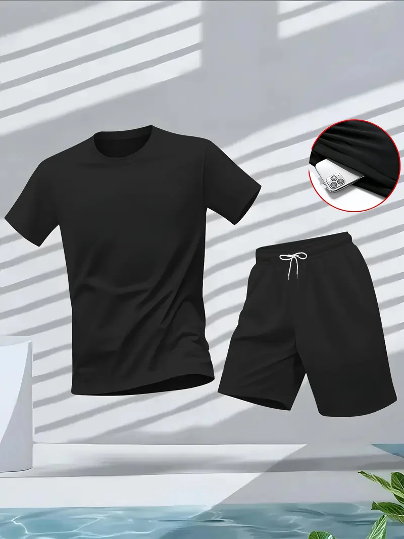 Mens Fashion Ideas - Męski garnitur 2-częściowy, modny, wygodny zestaw