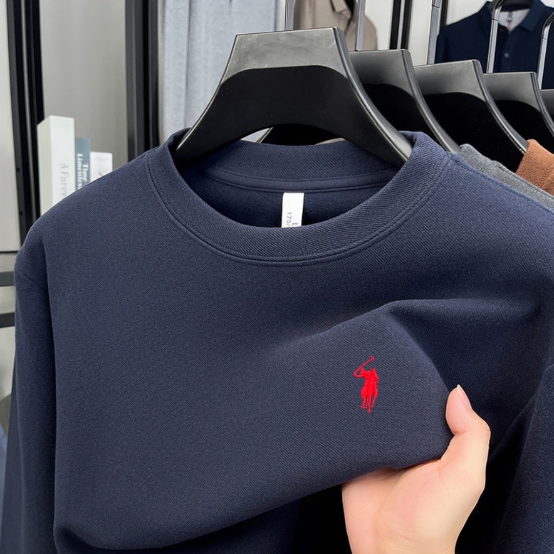 Men'S Spring Fashion - Miękka bawełniana koszulka męska z długim