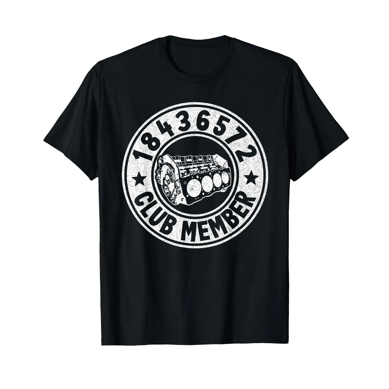 Men'S Fashion For Big Guys - Koszulka dla członka klubu motocyklistów z