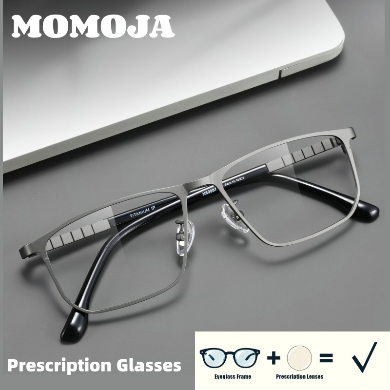 Men'S Fashion Glasses 2026 - MOMOJA 2026 Kwadratowe okulary męskie ze