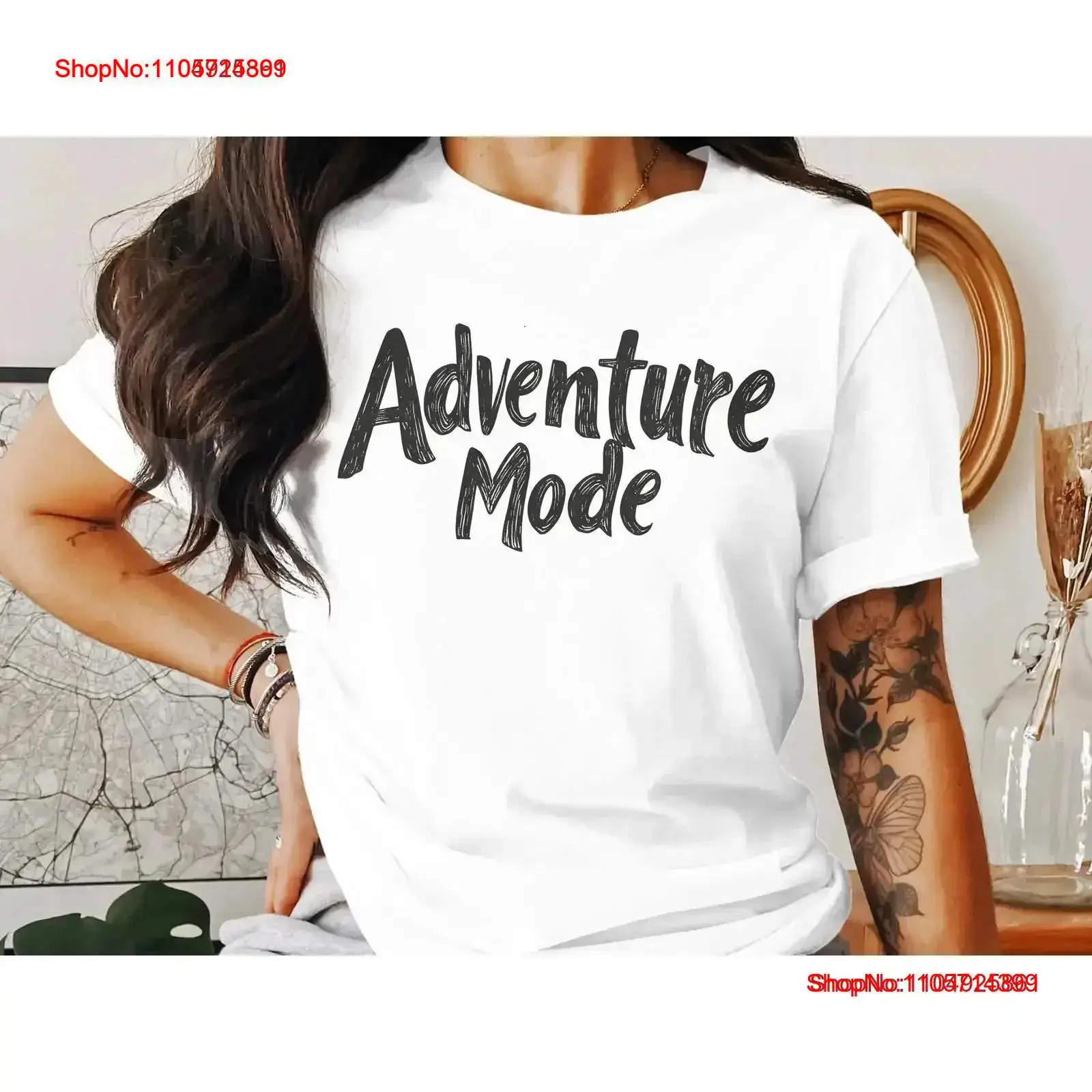 Men'S Fashion Outfit Ideas - Koszulka w stylu Adventure Mode, fajna,