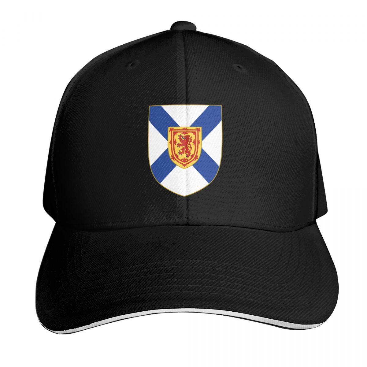 Men'S Fashion Nova - Czapka baseballowa z herbem Nowej Szkotlandii,