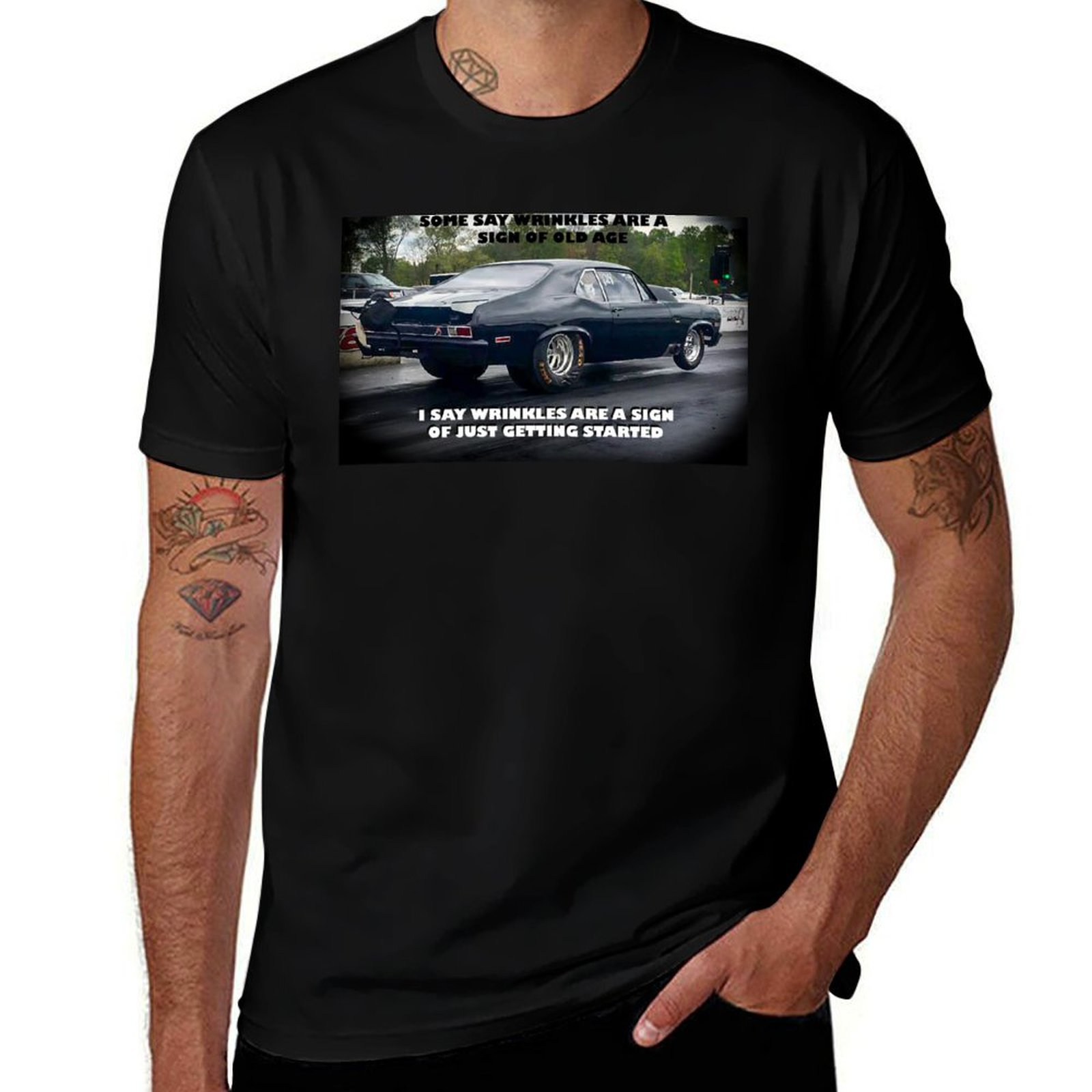 Men'S Fashion Nova - Koszulka Blacktop Outlaw Nova, modna, codzienna