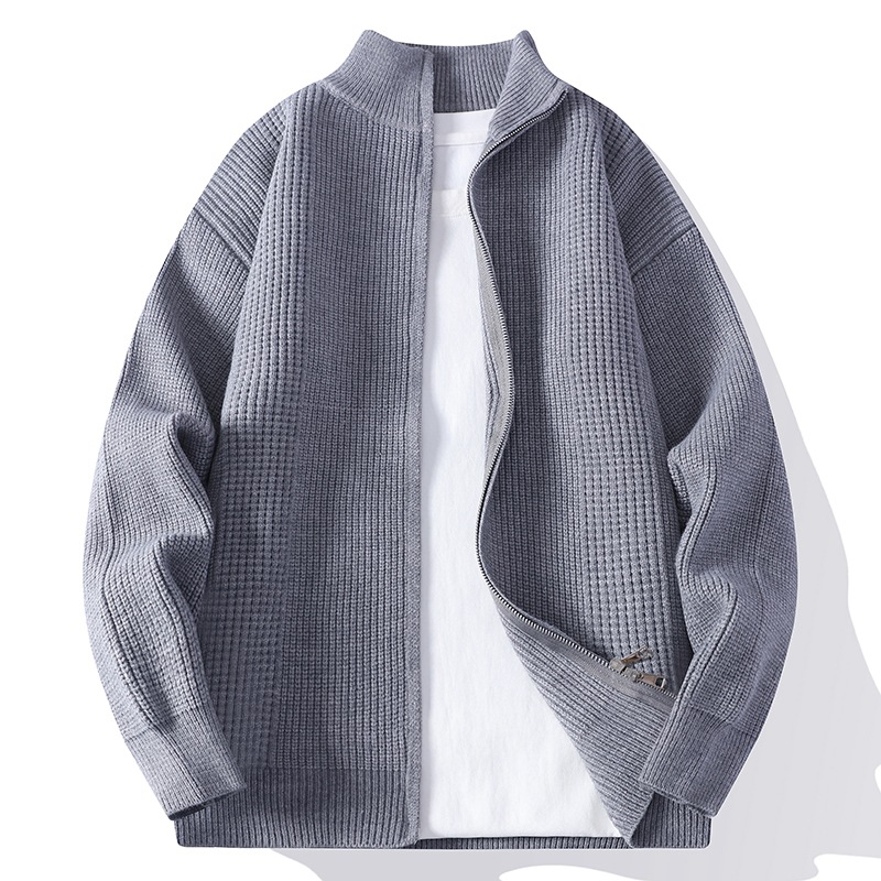 Men'S Fashion Zip Sweater - Kurtka męska, nowy styl 2025, rozpinana