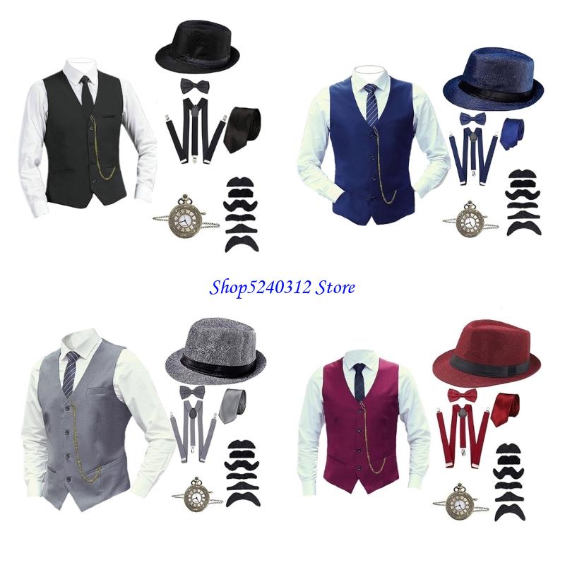 Mens Fashion In The 1920S - 634C Fashion 1920S Gatsby Party Kostium