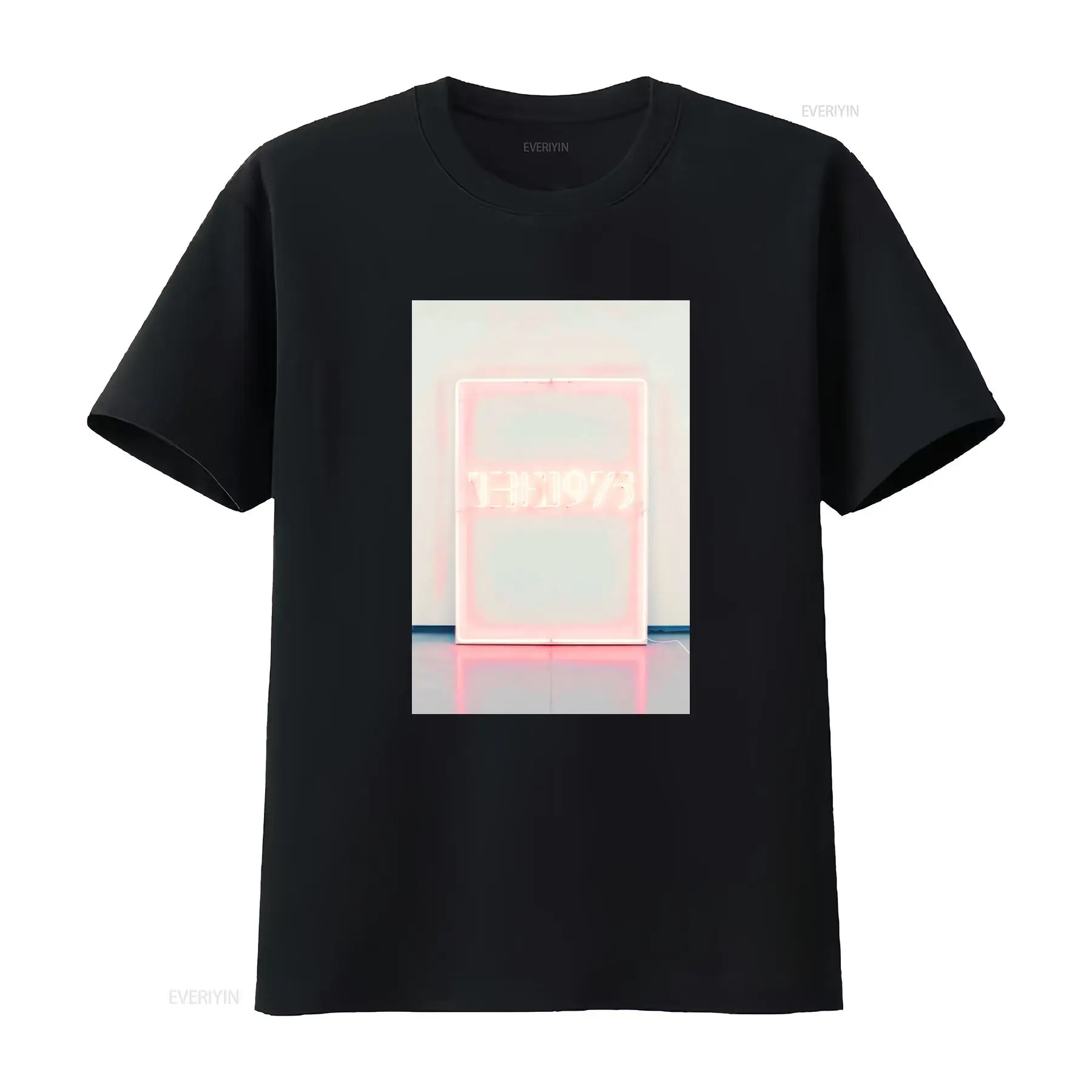 York Men'S Fashion - Męska koszulka z nadrukiem neonowym z