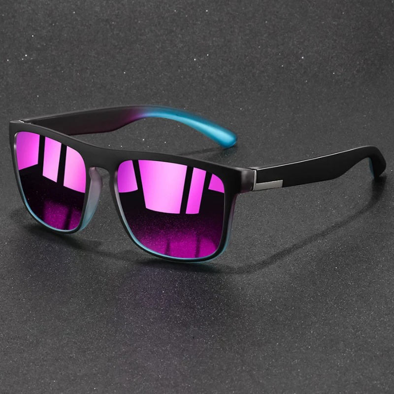 Men'S Fashion Old Money - Modne Okulary Przeciwsłoneczne Vintage Kwadratowe Sportowe
