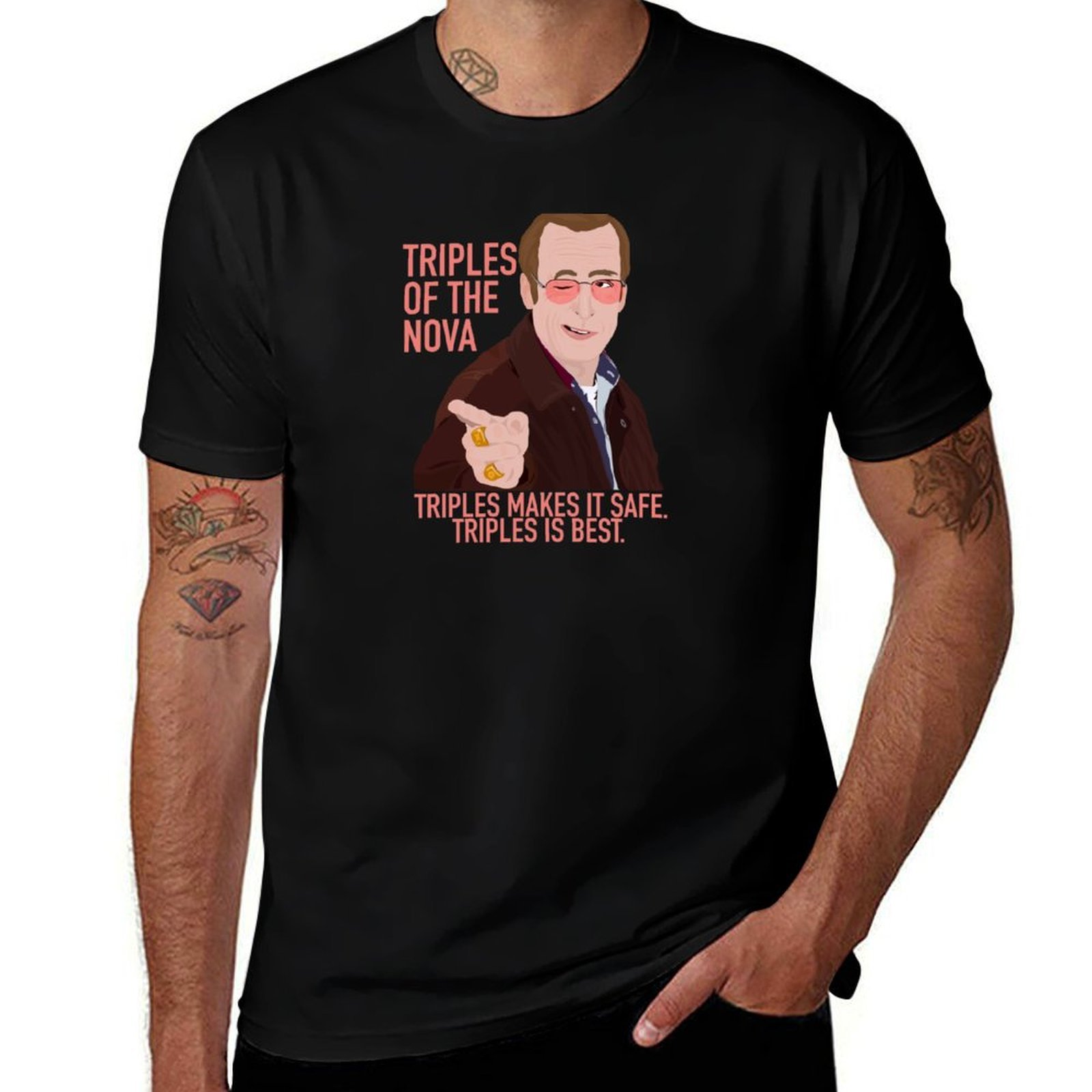 Men'S Fashion Nova - Myślę, że powinieneś wyjść — Koszulka