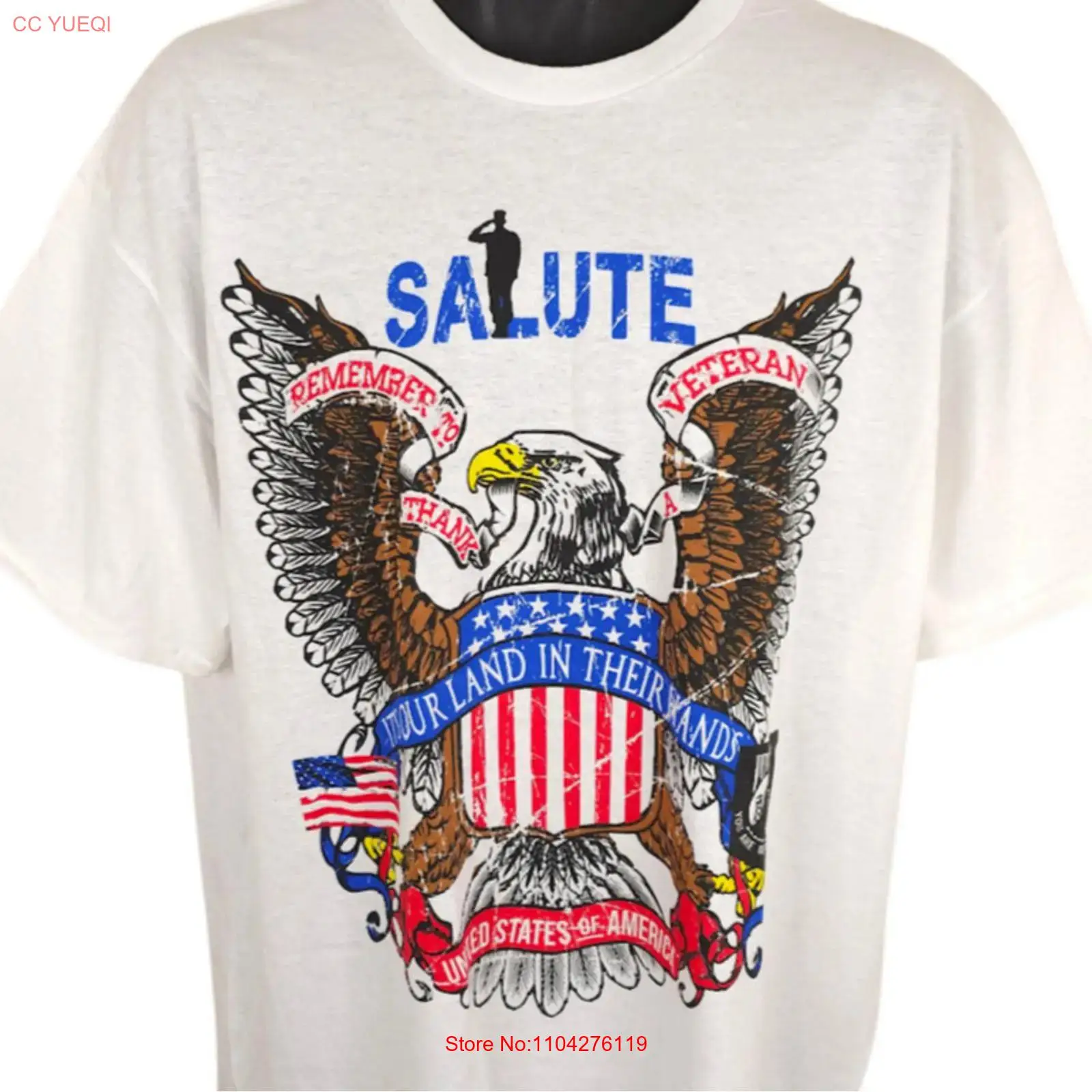 Military Shirt Men - Koszulka dla weterana wojskowego, męska, rozmiar