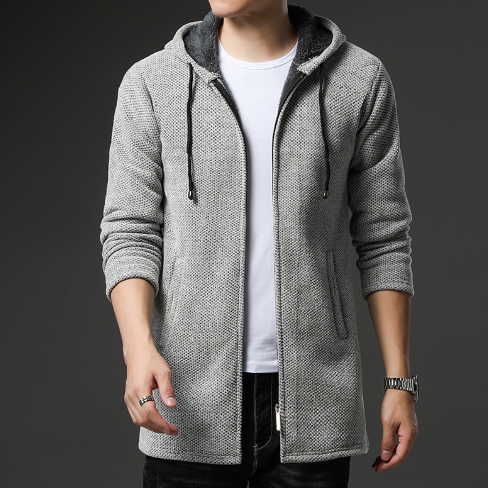 New Arrival sweter z dzianiny  – Men'S Fashion Zip Sweater recenzja i cena