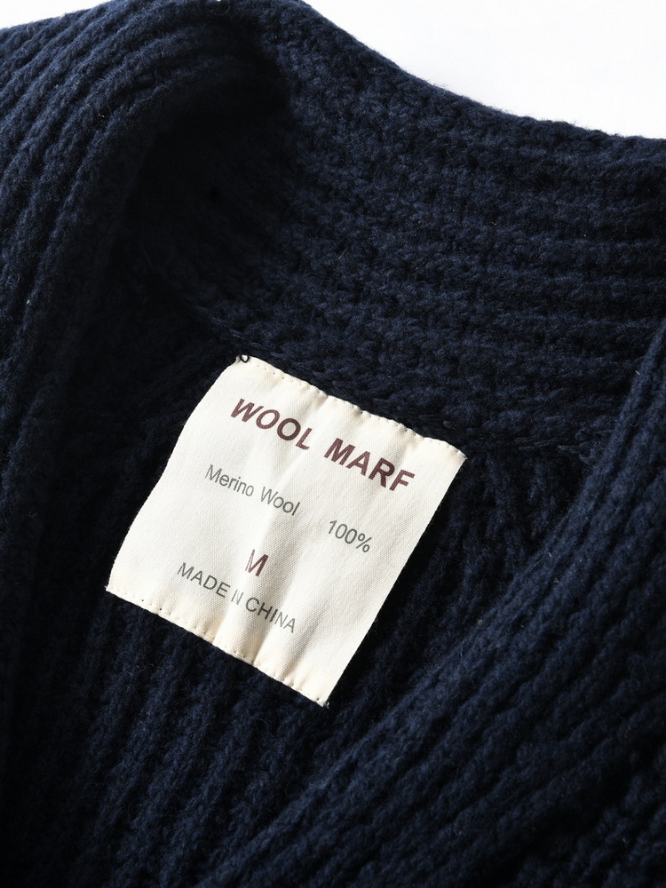 Męski sweter z grubej dzianiny – Men'S Fashion Zip Sweater recenzja i cena