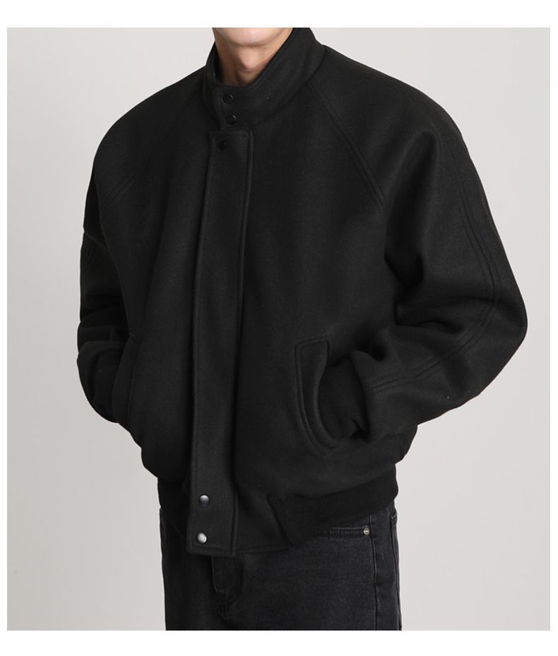 Kurtka z mieszanki wełny męska – Mens Fashion Style Images recenzja i cena