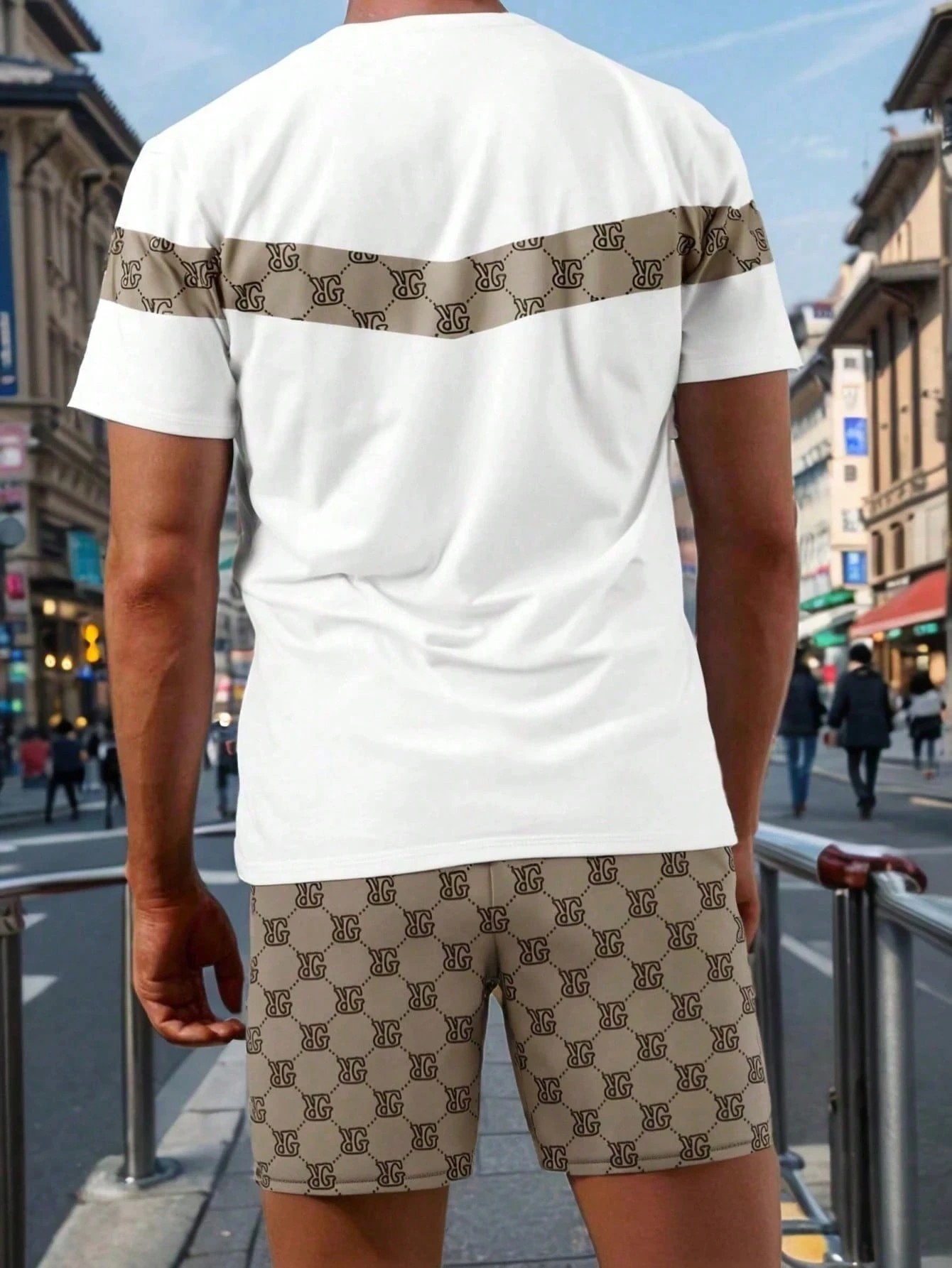 Męski garnitur na lato 2026 z  – Men'S Fashion Clothing recenzja i cena