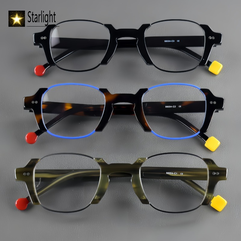 Wysokiej jakości retro oprawki – Men'S Fashion Glasses 2026 recenzja i cena