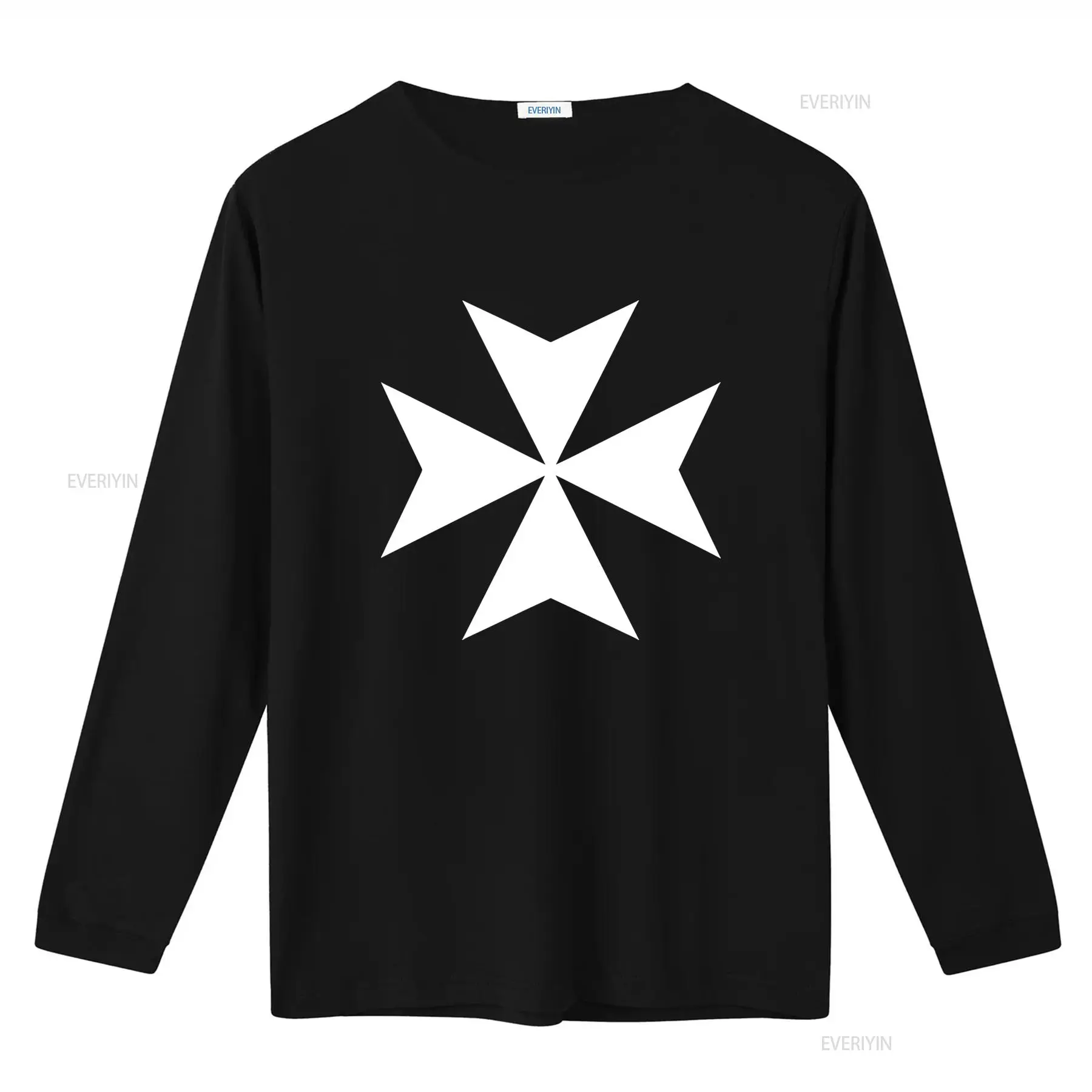 Koszulka z krzyżem maltańskim  – Military Shirt Men recenzja i cena