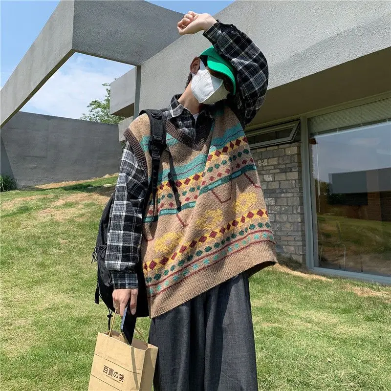 Kamizelka koreańska moda dzian – Men'S Fashion Reviews recenzja i cena