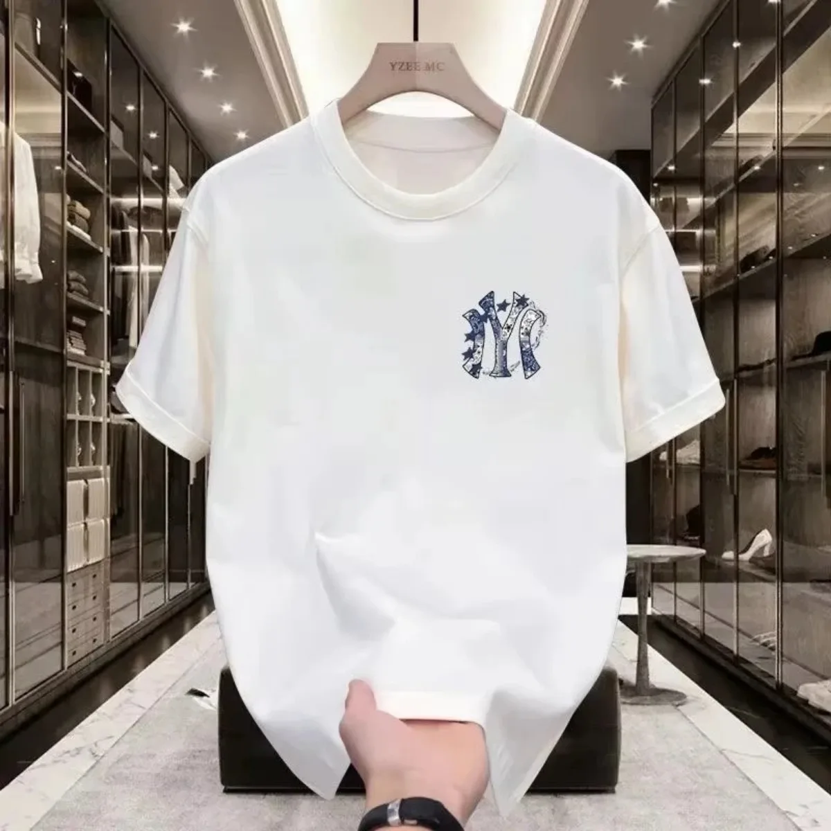 Męska koszulka z nadrukiem, kr – Men'S Fashion Nova recenzja i cena