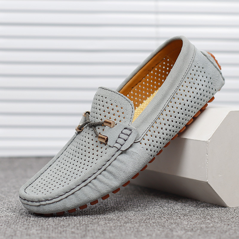 Męskie buty casual ze skóry za – Suede Loafers Men recenzja i cena