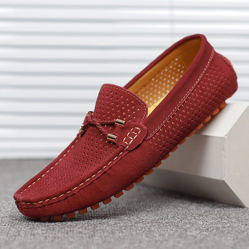 Męskie buty casual ze skóry za – Suede Loafers Men recenzja i cena