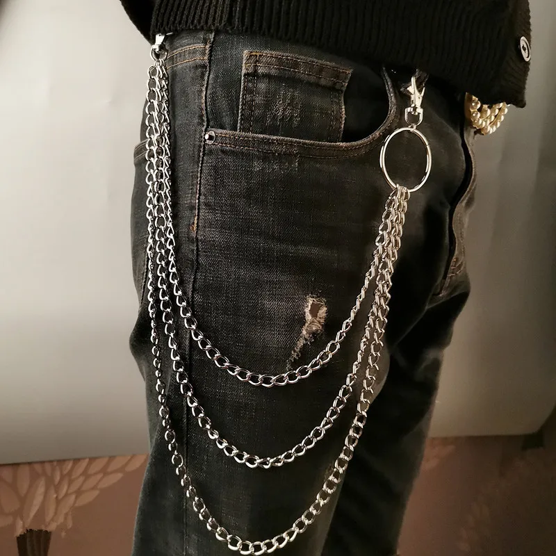 Metalowy pasek z łańcuchem, pu – Men'S Fashion Old Money recenzja i cena