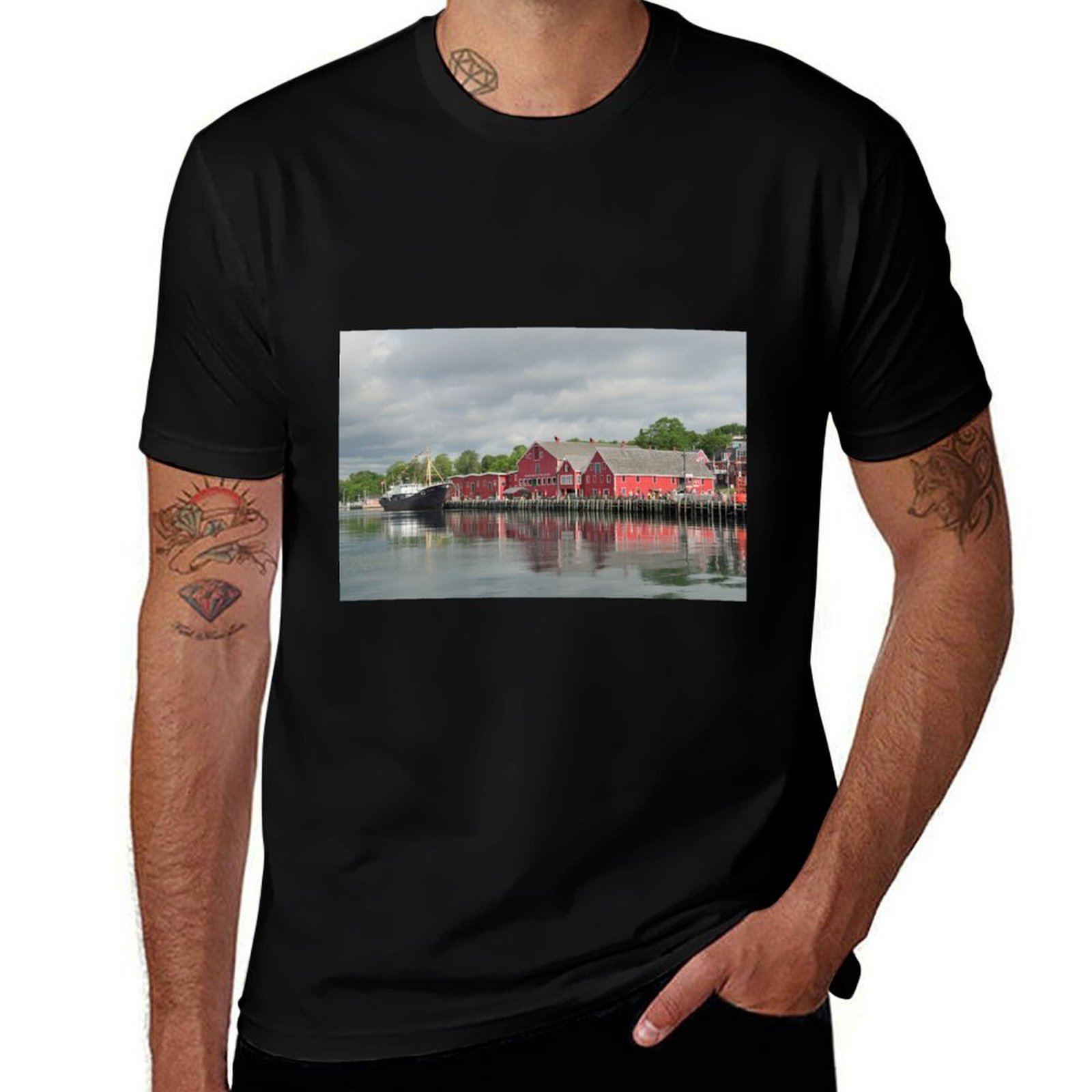 Koszulka z miasta Lunenburg, N – Men'S Fashion Nova recenzja i cena