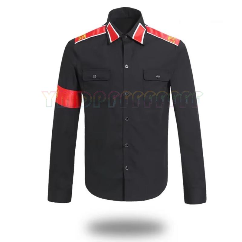 Koszula męska w stylu retro z  – Military Shirt Men recenzja i cena