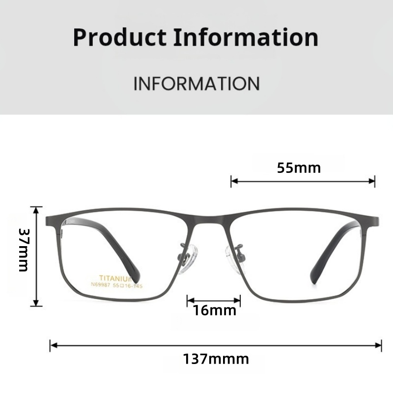 MOMOJA 2026 Kwadratowe okulary – Men'S Fashion Glasses 2026 recenzja i cena