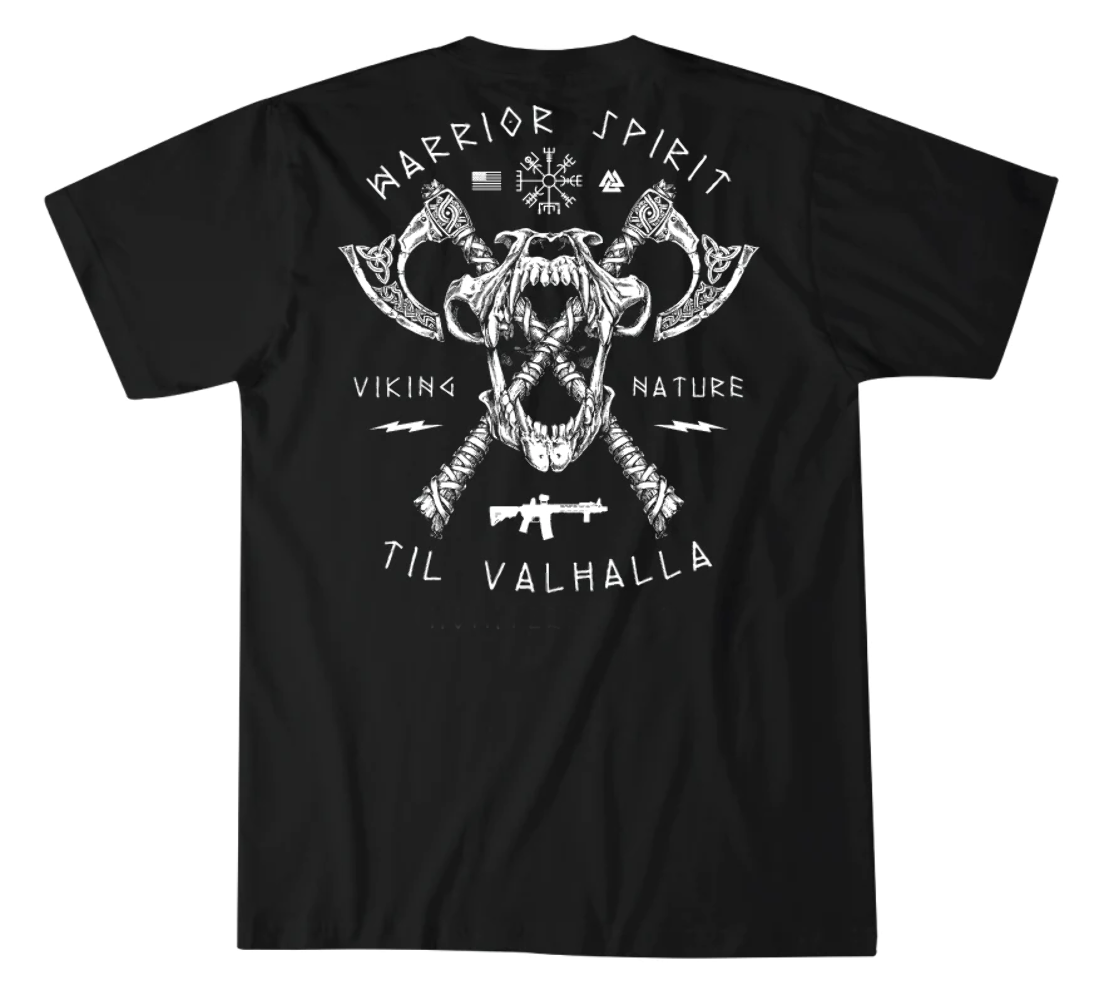 Koszulka Til Valhalla Vi Król  – Military Shirt Men recenzja i cena