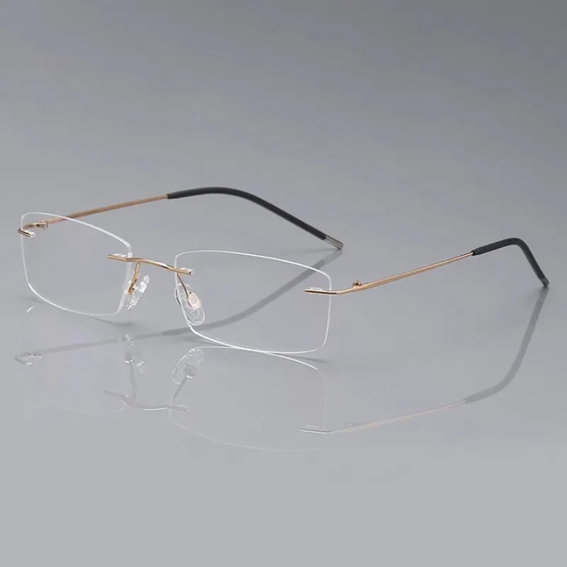 Okulary do czytania bez oprawe – Men'S Fashion Glasses 2026 recenzja i cena