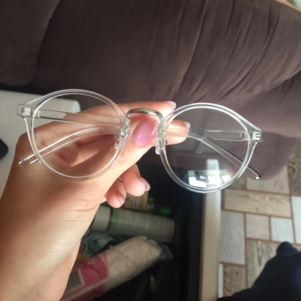 Moda przezroczyste okrągłe oku – Men'S Fashion Glasses 2026 recenzja i cena