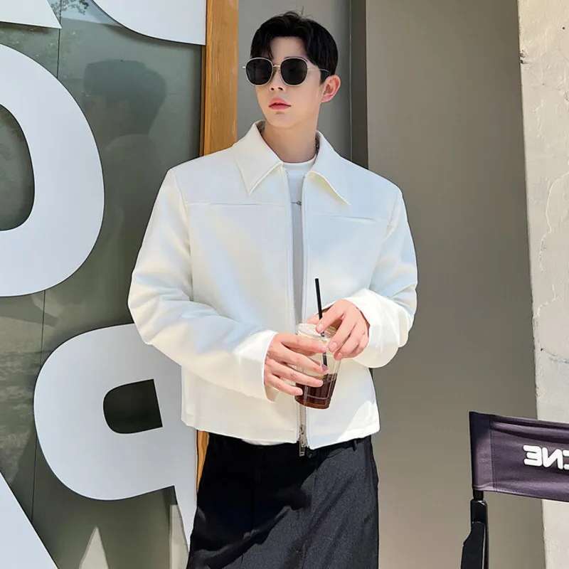 LUZHEN moda wiosna nowy jednol – Men'S Fashion Reviews recenzja i cena