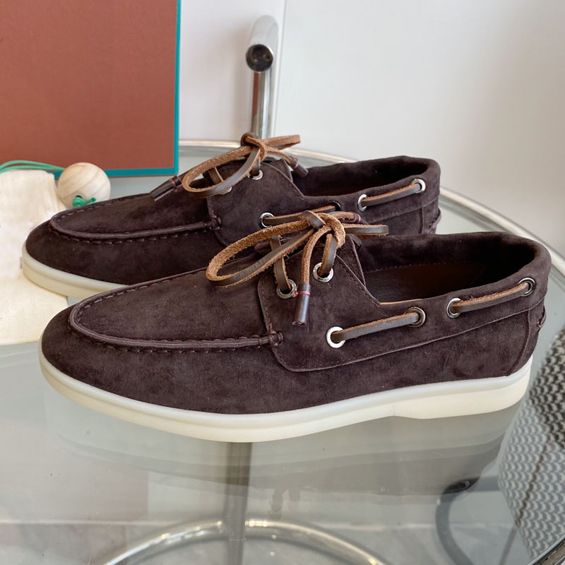 Wysokiej jakości skórzane bale – Suede Loafers Men recenzja i cena