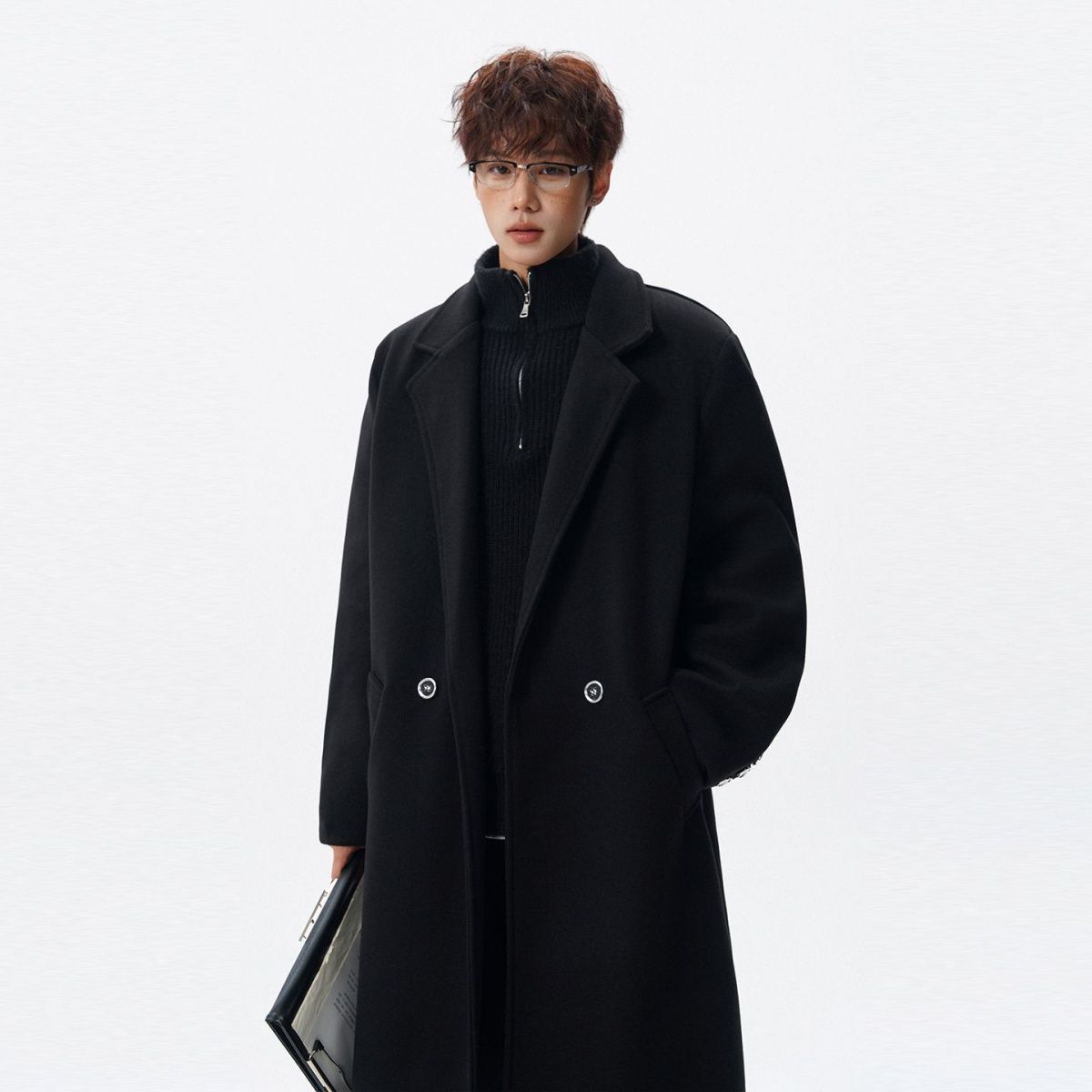 Płaszcz z mieszanki wełny, rec – Men'S Fashion Reviews recenzja i cena