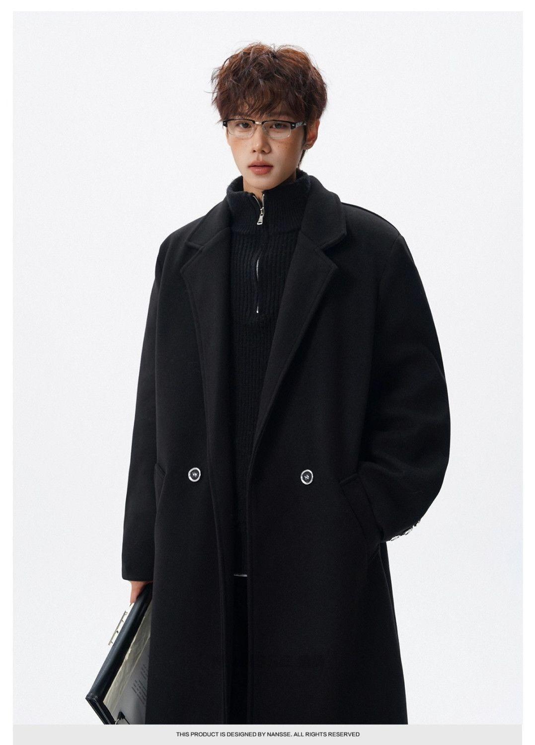 Płaszcz z mieszanki wełny, rec – Men'S Fashion Reviews recenzja i cena