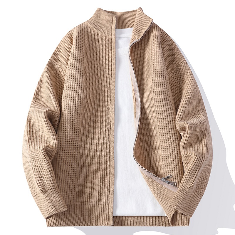 Kurtka męska, nowy styl 2025,  – Men'S Fashion Zip Sweater recenzja i cena