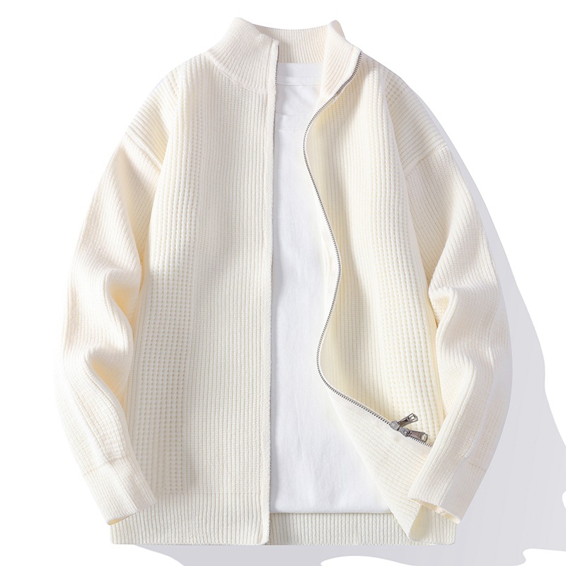 Kurtka męska, nowy styl 2025,  – Men'S Fashion Zip Sweater recenzja i cena