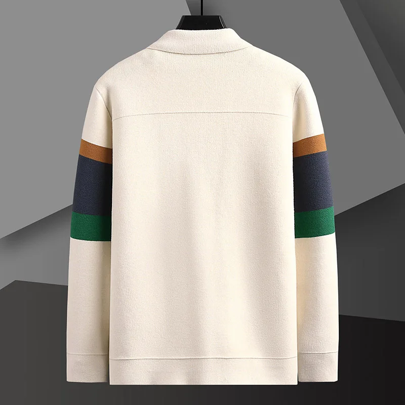 2024 Jesienno-zimowa nowa moda – Men'S Fashion Zip Sweater recenzja i cena