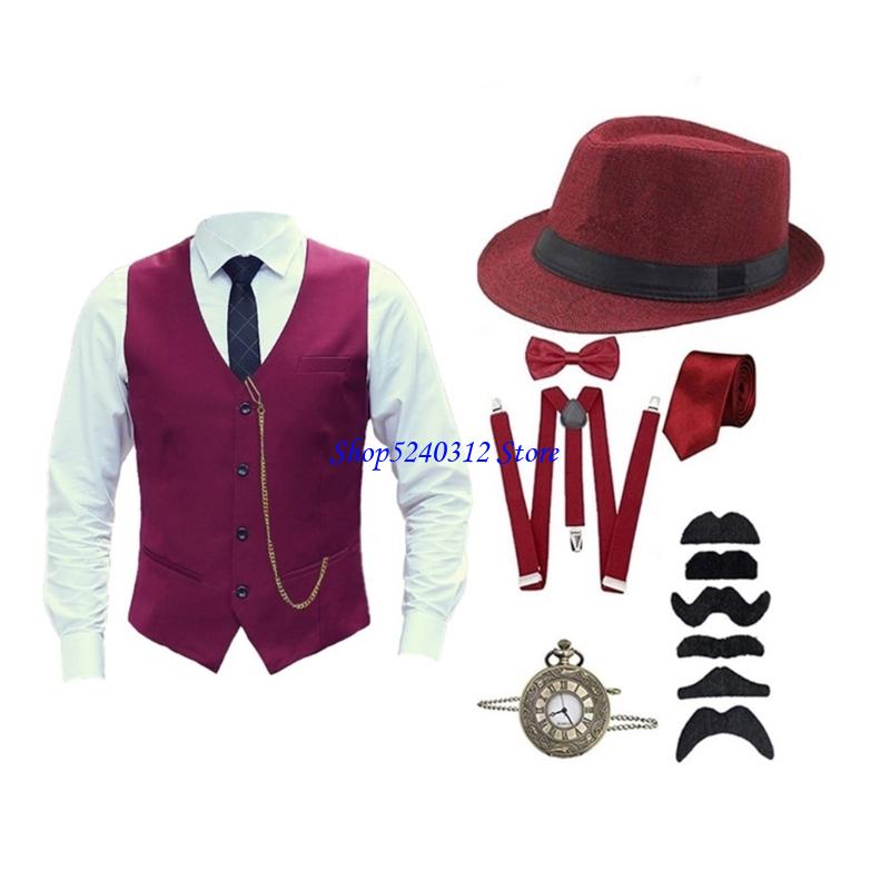 634C Fashion 1920S Gatsby Part – Mens Fashion In The 1920S recenzja i cena