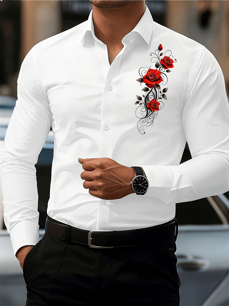 Męska koszula z długim rękawem – Fashion Mens Shirt recenzja i cena