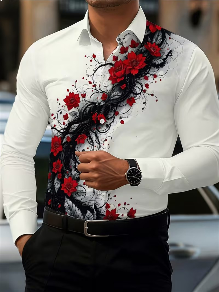 Męska koszula z długim rękawem – Fashion Mens Shirt recenzja i cena