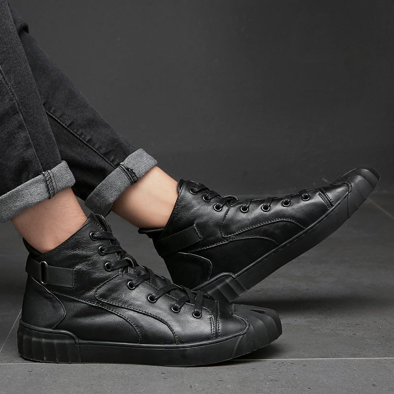 Męskie buty z prawdziwej skóry – Men'S Fashion Loafers recenzja i cena
