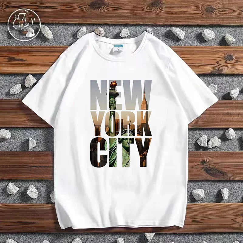 Fashion City Printed T-shirt P – York Men'S Fashion recenzja i cena