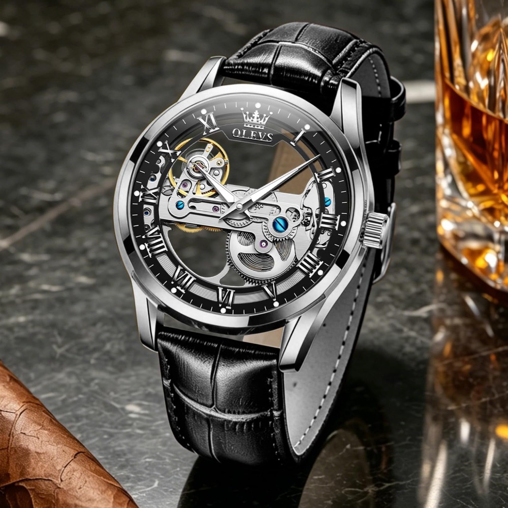 Automatyczny zegarek szkieleto – Mens Fashion Style Images recenzja i cena