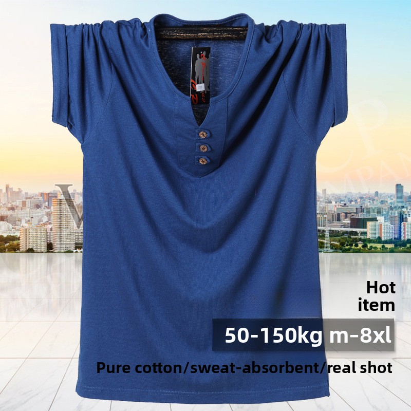 QICHE Męska Koszulka z Głęboki – Men'S Fashion For Big Guys recenzja i cena