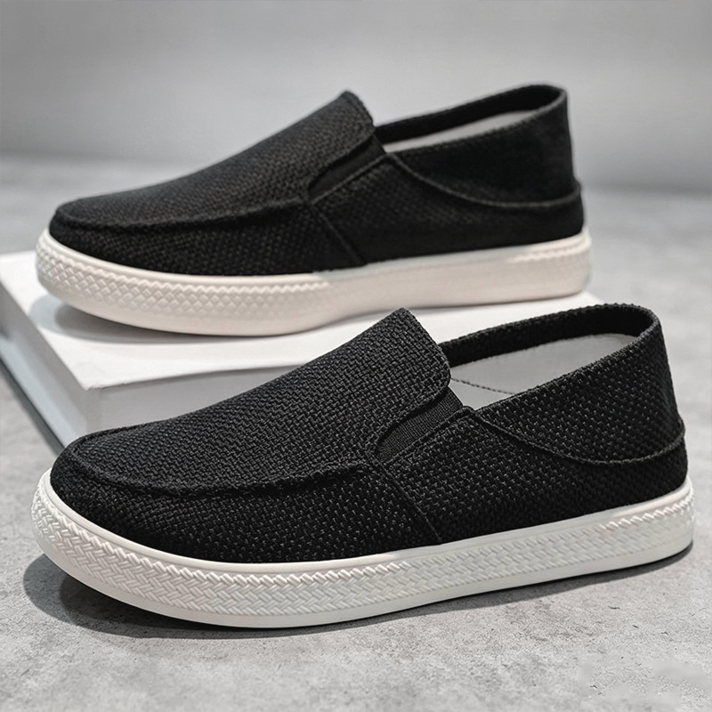 Męskie lniane wsuwane mokasyny – Men'S Fashion Loafers recenzja i cena