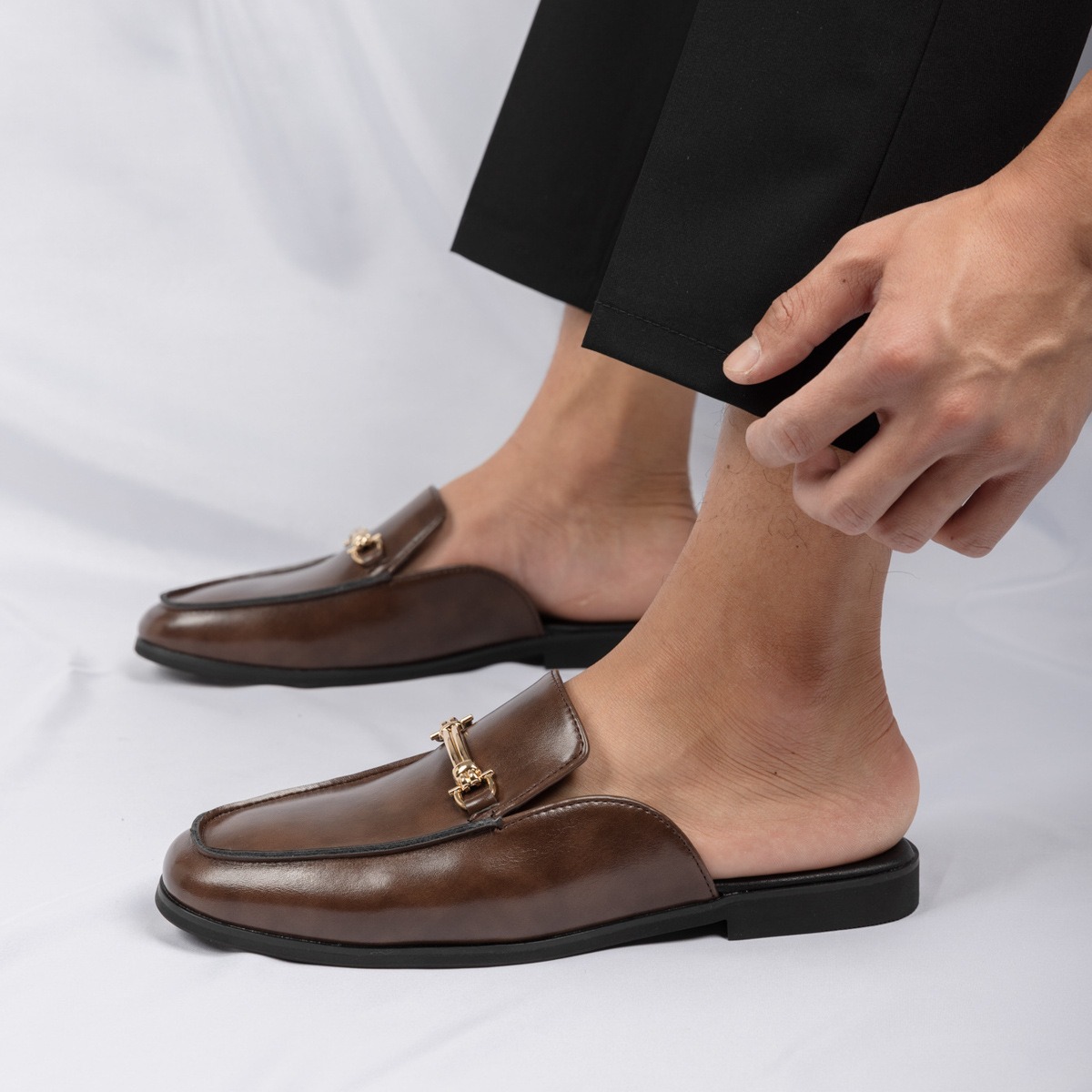 Mule męskie 38-47, mokasyny z  – Men'S Fashion Loafers recenzja i cena