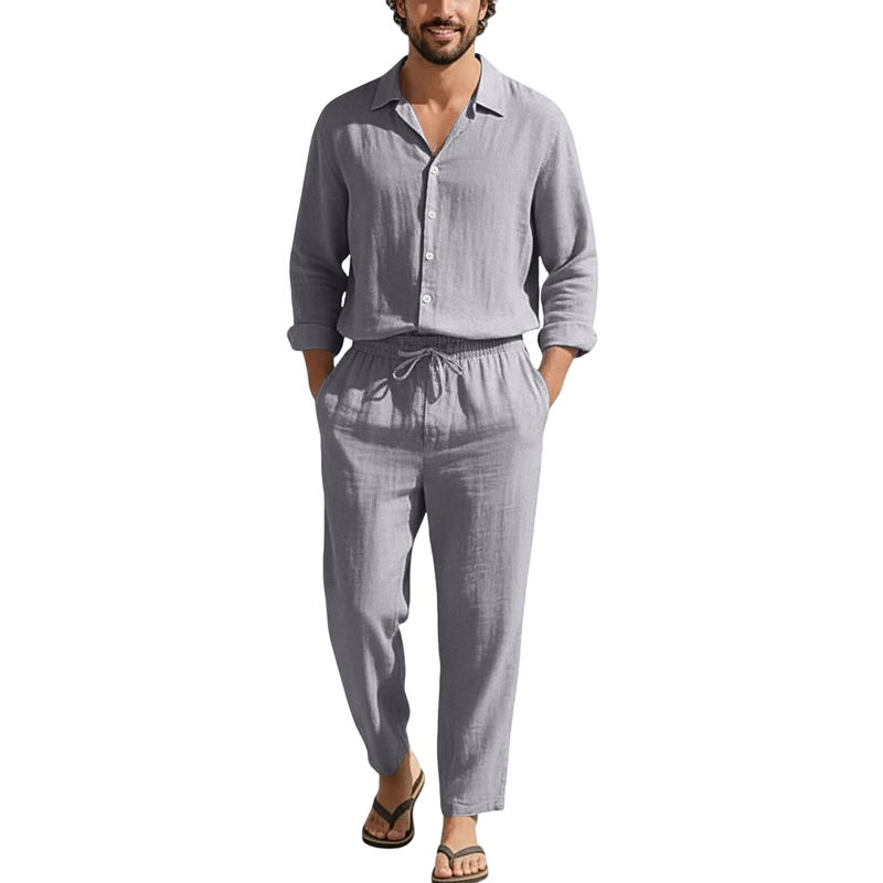 Wiosenno-letnie lniane zestawy – Men'S Spring Fashion recenzja i cena