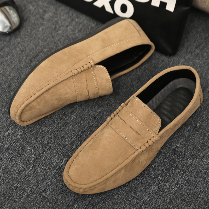 Męskie mokasyny, lekkie i oddy – Suede Loafers Men recenzja i cena